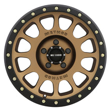 Load image into Gallery viewer, Method Wheels Wheels - Cast Method MR305 NV 17x8.5 0mm Offset 5x5 94mm CB Method Bronze/Black Street Loc Wheel