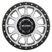 Load image into Gallery viewer, Method Wheels Wheels - Cast Method MR305 NV 17x8.5 0mm Offset 8x6.5 130.81mm CB Machined/Black Street Loc Wheel