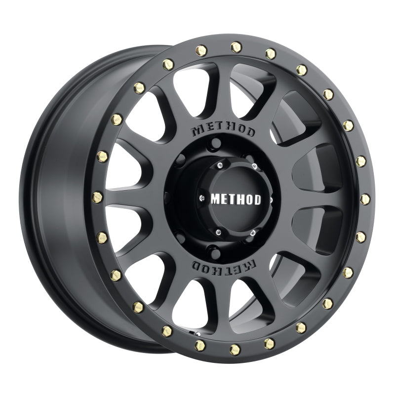 Method Wheels Wheels - Cast Method MR305 NV 17x8.5 0mm Offset 8x6.5 130.81mm CB Matte Black Wheel