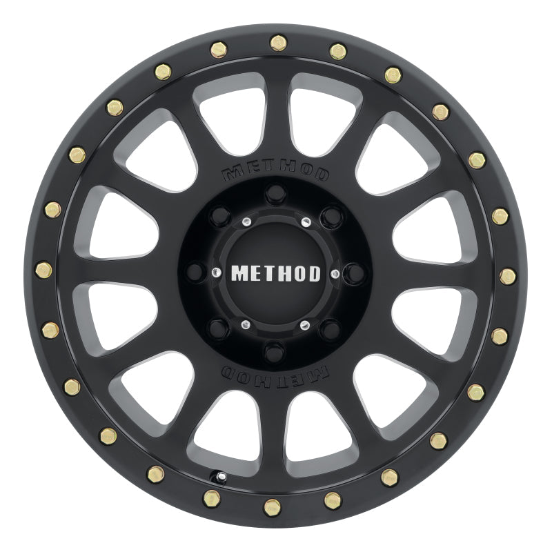 Method Wheels Wheels - Cast Method MR305 NV 17x8.5 0mm Offset 8x6.5 130.81mm CB Matte Black Wheel