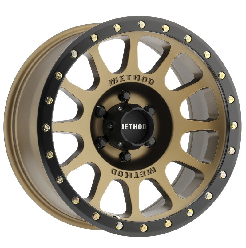 Method Wheels Wheels - Cast Method MR305 NV 18x9 0mm Offset 6x135 94mm CB Method Bronze/Black Street Loc Wheel