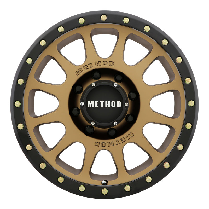 Method Wheels Wheels - Cast Method MR305 NV 20x9 +18mm Offset 8x6.5 130.81mm CB Method Bronze/Black Street Loc Wheel