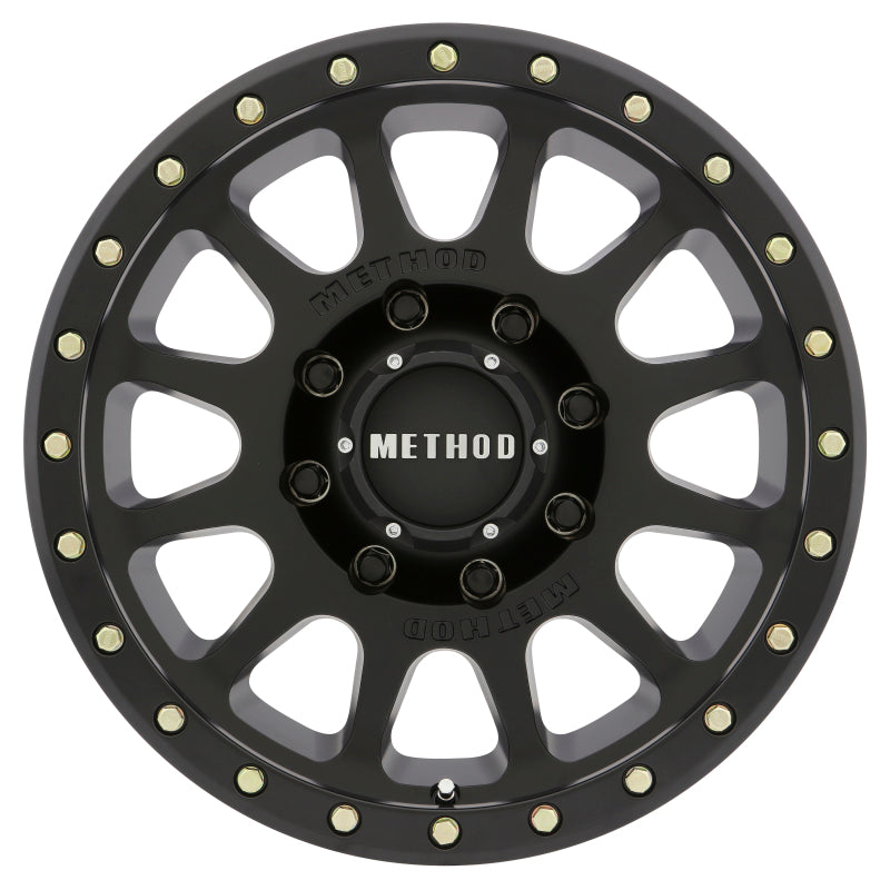 Method Wheels Wheels - Cast Method MR305 NV HD 17x8.5 0mm Offset 8x6.5 130.81mm CB Matte Black Wheel