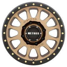 Load image into Gallery viewer, Method Wheels Wheels - Cast Method MR305 NV HD 18x9 +18mm Offset 8x180 130.81mm CB Method Bronze/Black Street Loc Wheel