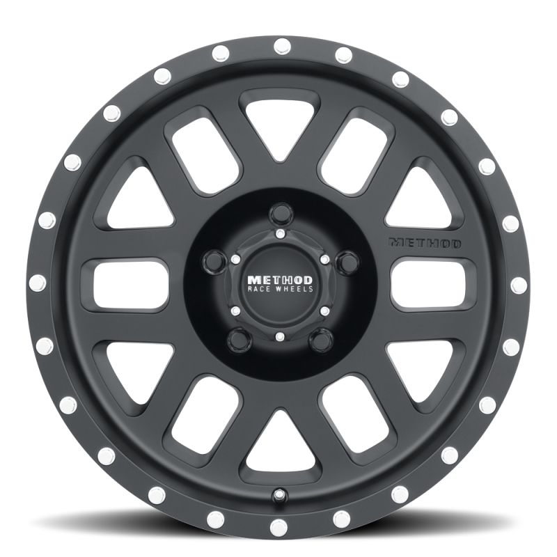 Method Wheels Wheels - Cast Method MR306 Mesh 17x8.5 0mm Offset 5x4.5 83mm CB Matte Black Wheel