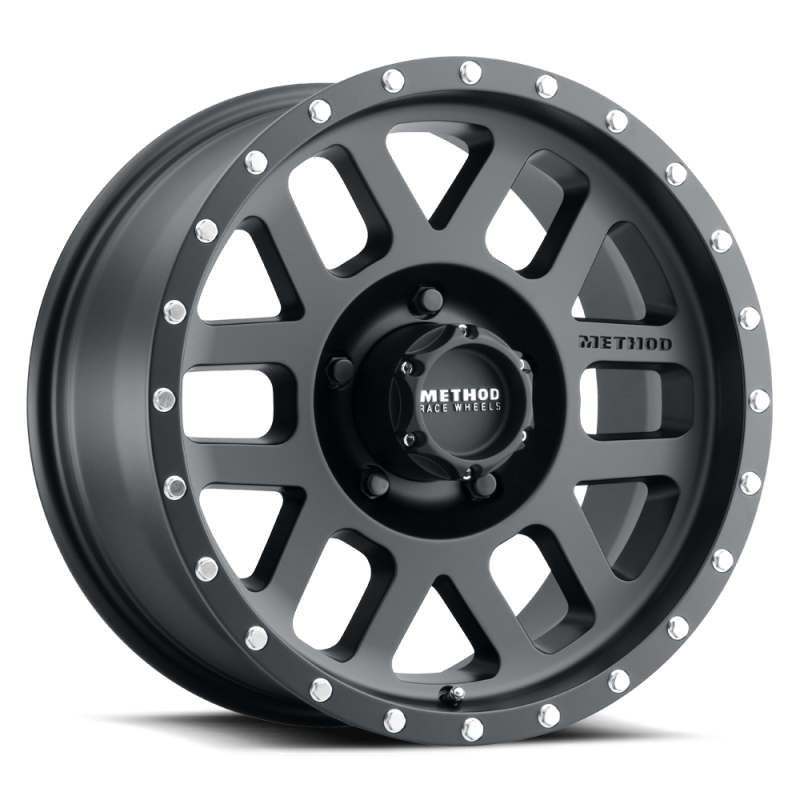 Method Wheels Wheels - Cast Method MR306 Mesh 17x8.5 0mm Offset 5x4.5 83mm CB Matte Black Wheel