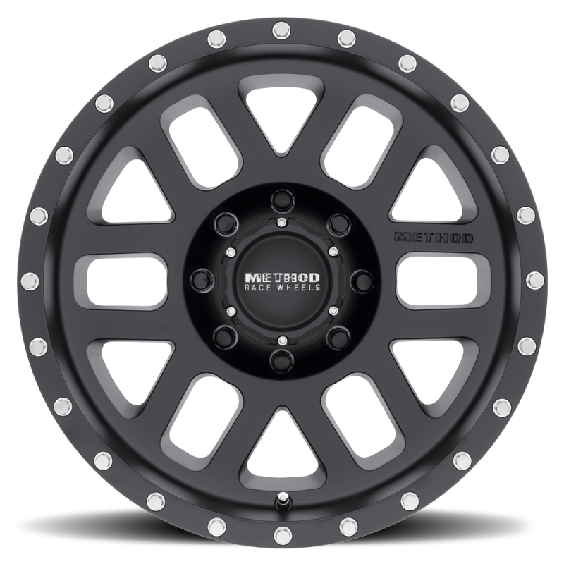 Method Wheels Wheels - Cast Method MR306 Mesh 18x9 +18mm Offset 8x170 130.81mm CB Matte Black Wheel