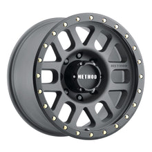 Load image into Gallery viewer, Method Wheels Wheels - Cast Method MR309 Grid 18x9 +18mm Offset 8x6.5 130.81mm CB Titanium/Black Street Loc Wheel