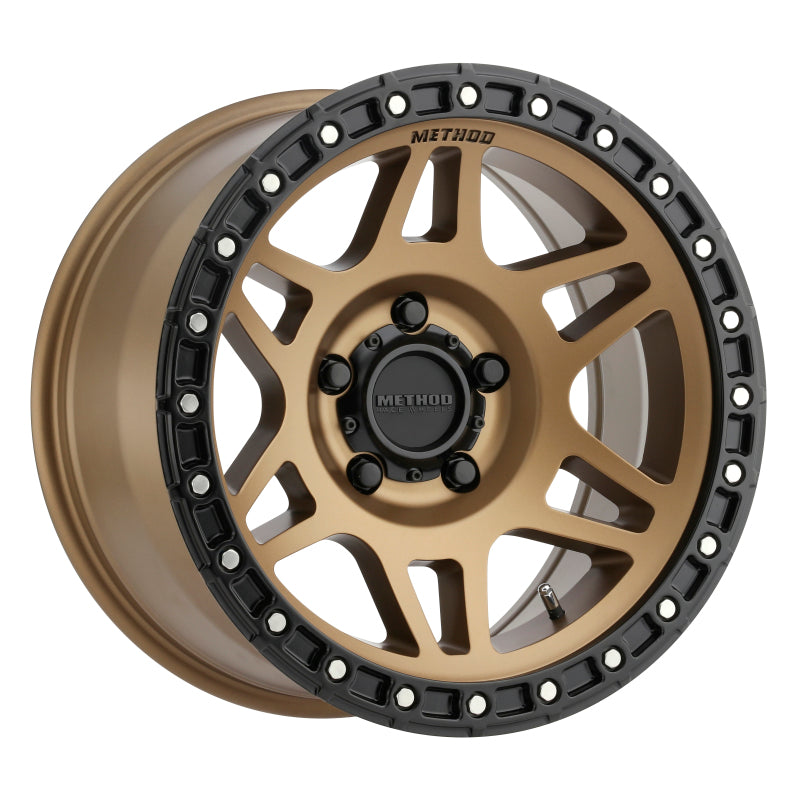 Method Wheels Wheels - Cast Method MR312 17x8.5 0mm Offset 5x150 110.5mm CB Method Bronze/Black Street Loc Wheel