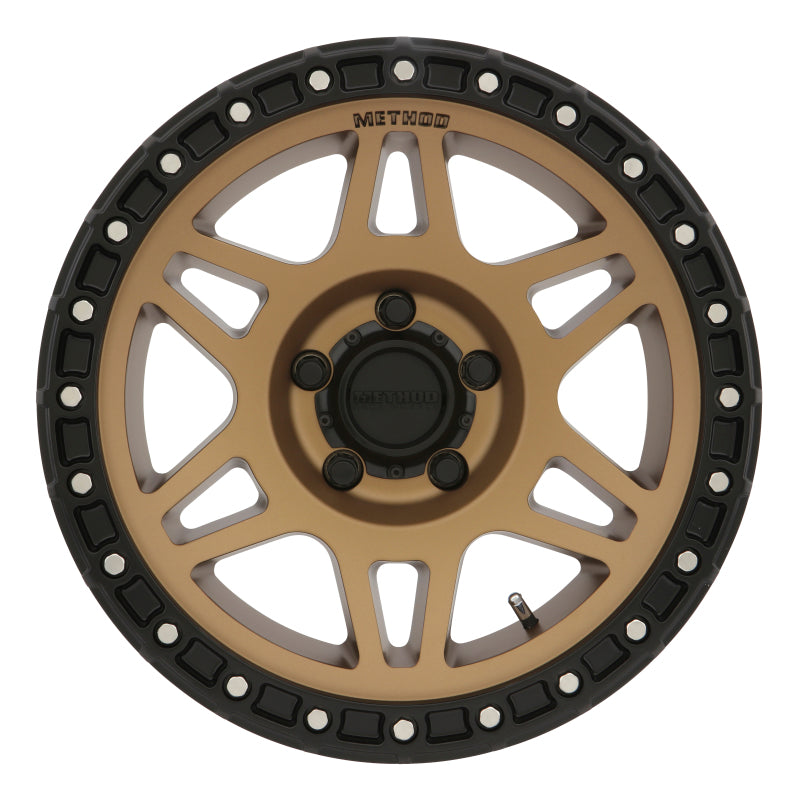 Method Wheels Wheels - Cast Method MR312 17x8.5 0mm Offset 5x150 110.5mm CB Method Bronze/Black Street Loc Wheel
