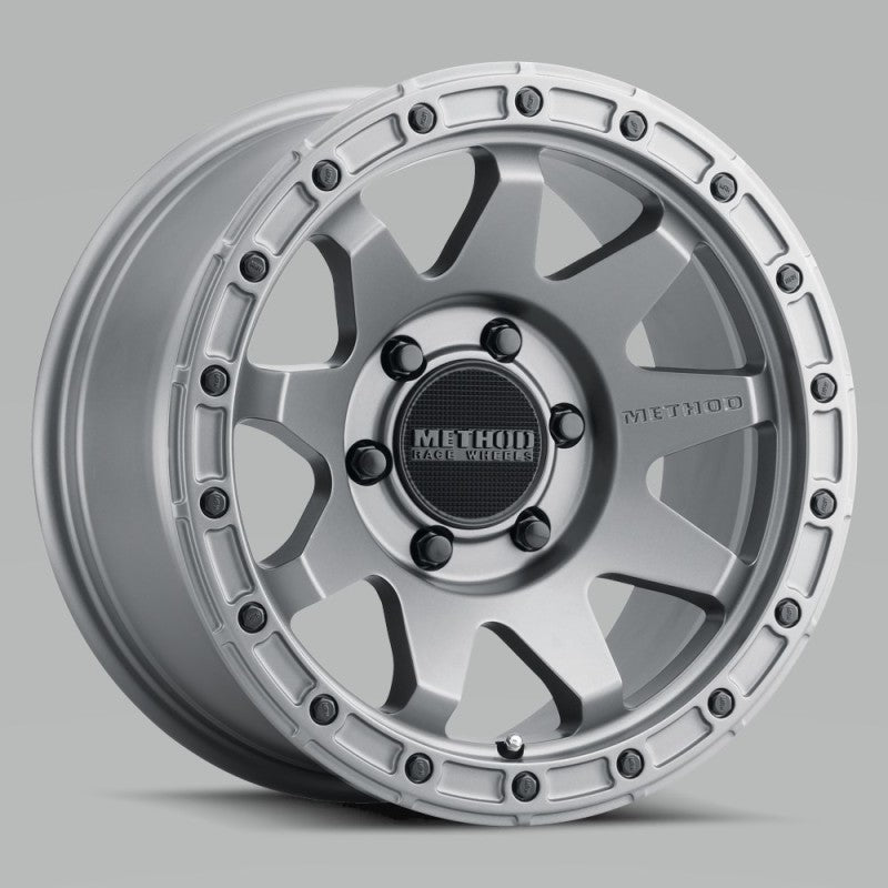 Method Wheels Wheels - Cast Method MR317 17x8.5 0mm Offset 6x5.5 106.25mm CB Matte Titanium Wheel