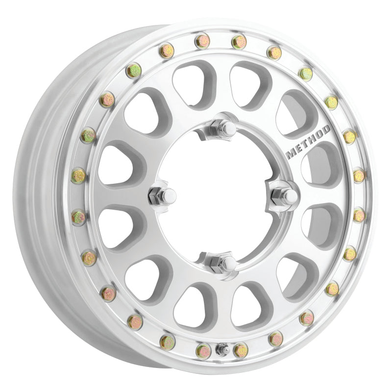 Method Wheels Wheels - Cast Method MR401-R UTV Beadlock 15x5 / 5+0/43mm Offset / 4x136 / 106mm CB Machined - Raw Wheel