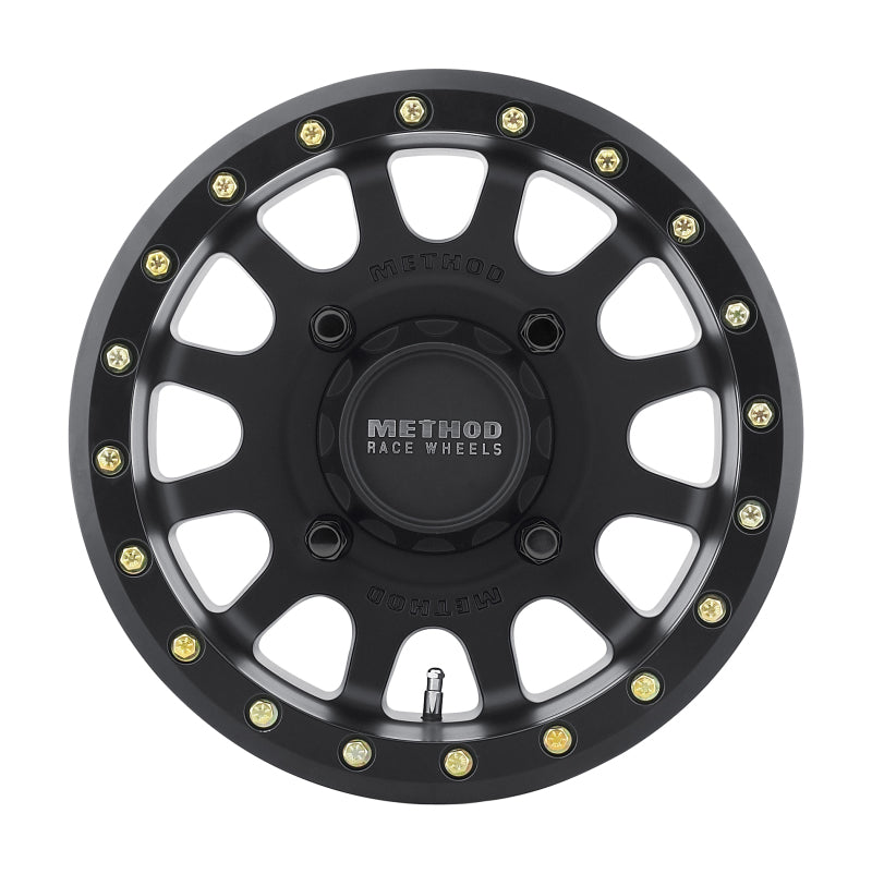 Method Wheels Wheels - Cast Method MR401 UTV Beadlock 15x7 / 4+3/13mm Offset / 4x136 / 106mm CB Matte Black Wheel