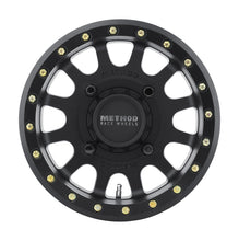 Load image into Gallery viewer, Method Wheels Wheels - Cast Method MR401 UTV Beadlock 15x7 / 4+3/13mm Offset / 4x136 / 106mm CB Matte Black Wheel