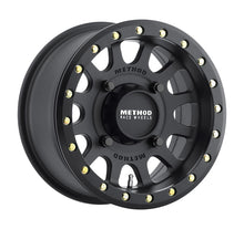 Load image into Gallery viewer, Method Wheels Wheels - Cast Method MR401 UTV Beadlock 15x7 / 4+3/13mm Offset / 4x156 / 132mm CB Matte Black Wheel