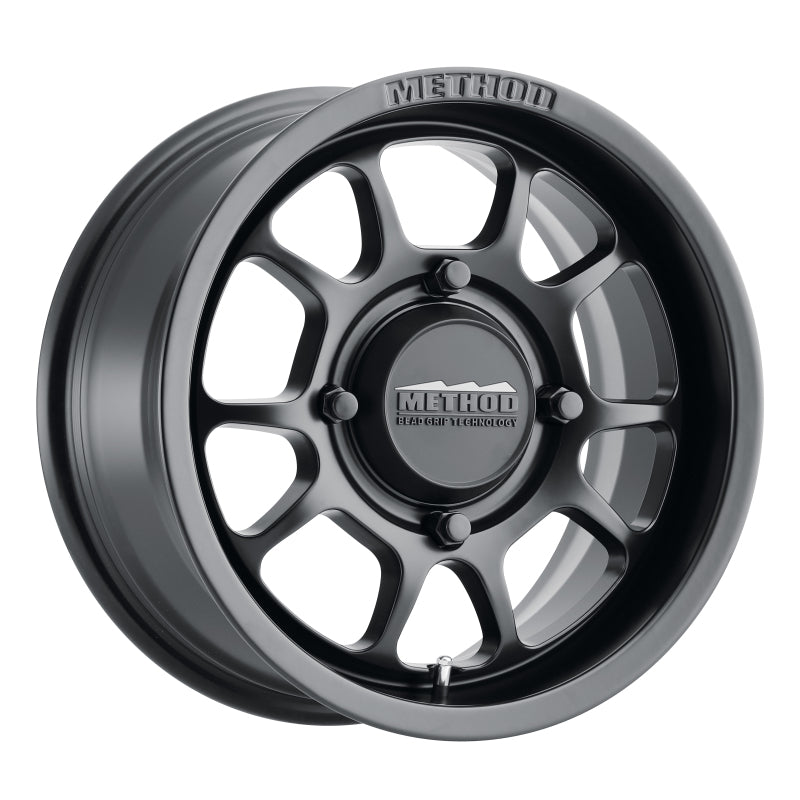 Method Wheels Wheels - Cast Method MR409 Bead Grip 15x7 / 4+3/13mm Offset / 4x156 / 132mm CB Matte Black Wheel
