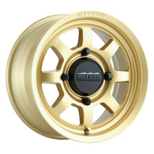 Load image into Gallery viewer, Method Wheels Wheels - Cast Method MR410 14x7 4+3/+13mm Offset 4x156 132mm CB Gold Wheel