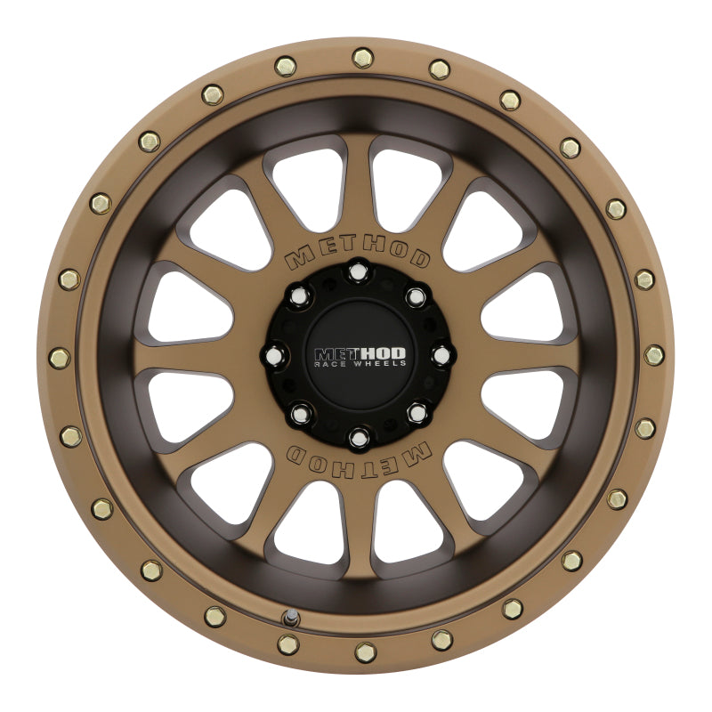 Method Wheels Wheels - Cast Method MR605 NV 20x10 -24mm Offset 8x6.5 121.3mm CB Method Bronze Wheel