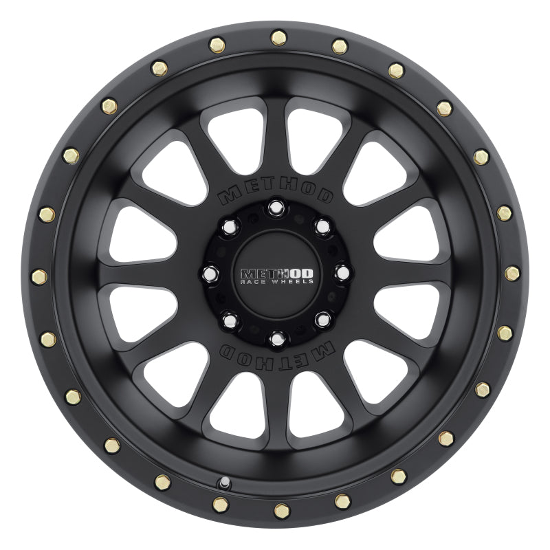 Method Wheels Wheels - Cast Method MR605 NV 20x12 -52mm Offset 8x170 124.9mm CB Matte Black Wheel