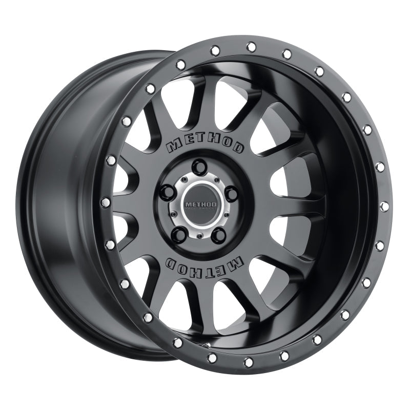 Method Wheels Wheels - Cast Method MR605 NV 20x9 -12mm Offset 5x150 110.5mm CB Matte Black Wheel