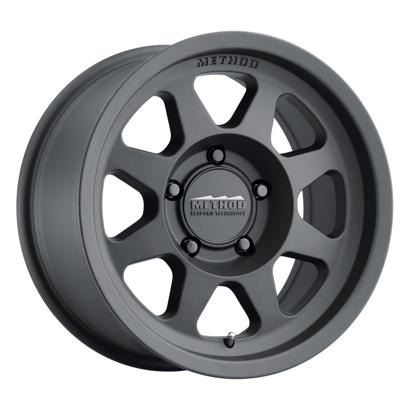 Method Wheels Wheels - Cast Method MR701 17x7.5 +50mm Offset 5x160 65mm CB Matte Black Wheel