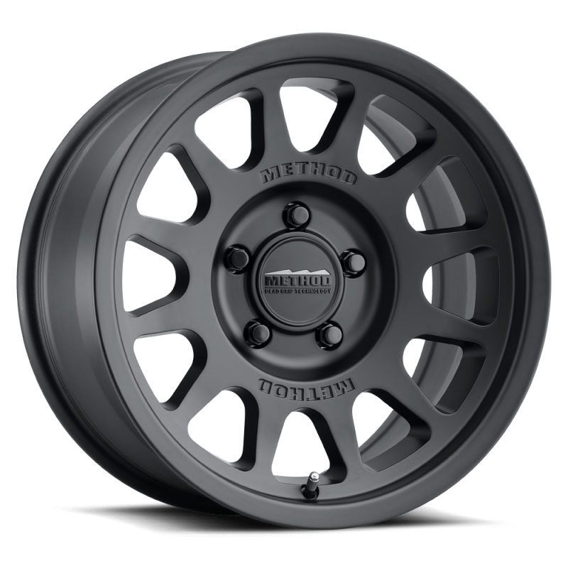 Method Wheels Wheels - Cast Method MR703 17x7.5 +50mm Offset 5x160 65mm CB Matte Black Wheel