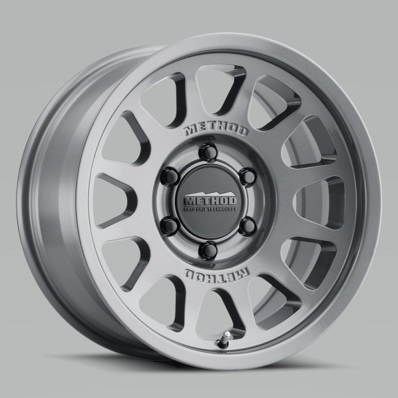 Method Wheels Wheels - Cast Method MR703 17x8.5 0mm Offset 6x135 87mm CB Gloss Titanium Wheel