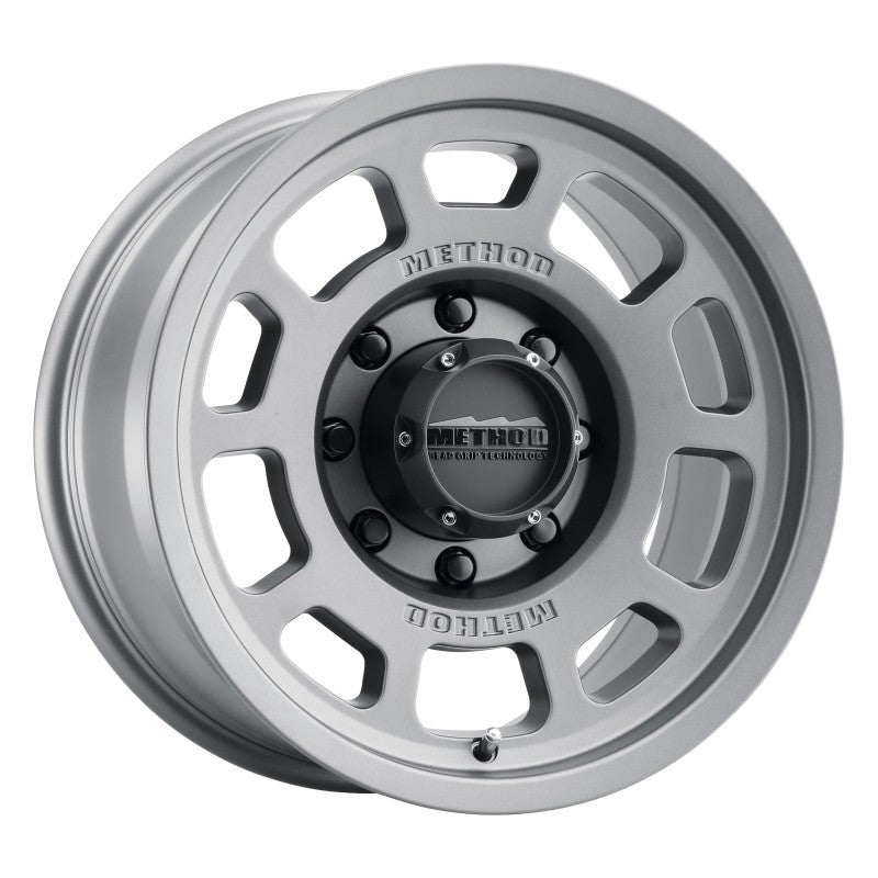 Method Wheels Wheels - Cast Method MR705 17x8.5 0mm Offset 8x180 130.81mm CB Titanium Wheel