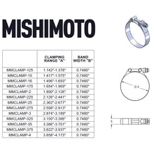 Load image into Gallery viewer, Mishimoto Clamps Mishimoto 2.25 Inch Stainless Steel T-Bolt Clamps