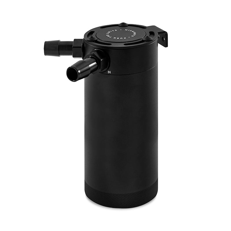 Mishimoto Oil Catch Cans Mishimoto 2-Port Universal XL Baffled Catch Can - Black