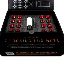 Load image into Gallery viewer, Mishimoto Lug Nuts Mishimoto Aluminum Locking Lug Nuts 1/2 X 20 23pc Set Black