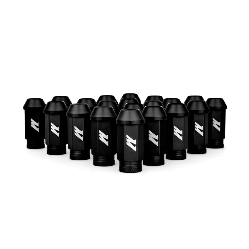 Mishimoto Lug Nuts Mishimoto Aluminum Locking Lug Nuts M12x1.25 20pc Set Black