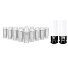 Load image into Gallery viewer, Mishimoto Lug Nuts Mishimoto Aluminum Locking Lug Nuts M12x1.25 20pc Set Silver