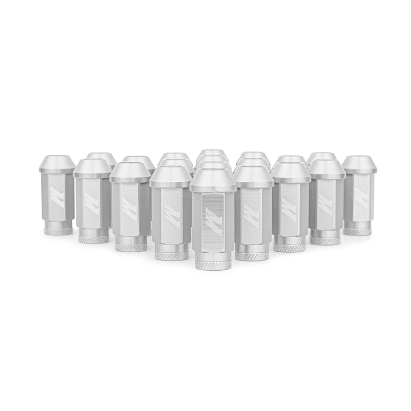 Mishimoto Lug Nuts Mishimoto Aluminum Locking Lug Nuts M12x1.5 20pc Set Silver