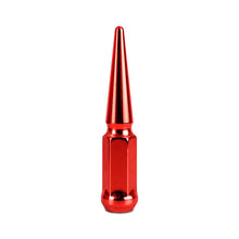 Load image into Gallery viewer, Mishimoto Lug Nuts Mishimoto Mishimoto Steel Spiked Lug Nuts M12 x 1.5 24pc Set Red