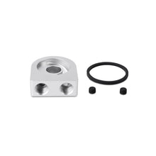 Load image into Gallery viewer, Mishimoto Oil Filter Blocks Mishimoto Silver M20 Oil Sandwich Plate