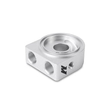 Load image into Gallery viewer, Mishimoto Oil Filter Blocks Mishimoto Silver M20 Oil Sandwich Plate