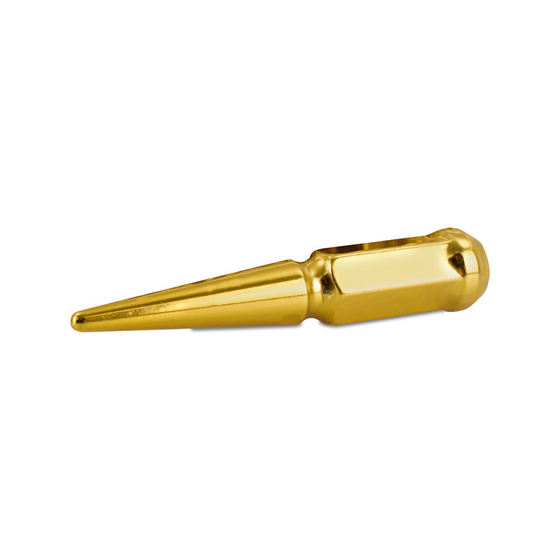 Mishimoto Lug Nuts Mishimoto Steel Spiked Lug Nuts M12x1.5 20pc Set - Gold