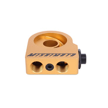 Load image into Gallery viewer, Mishimoto Oil Filter Blocks Mishimoto Thermostatic Gold M20 Oil Sandwich Plate