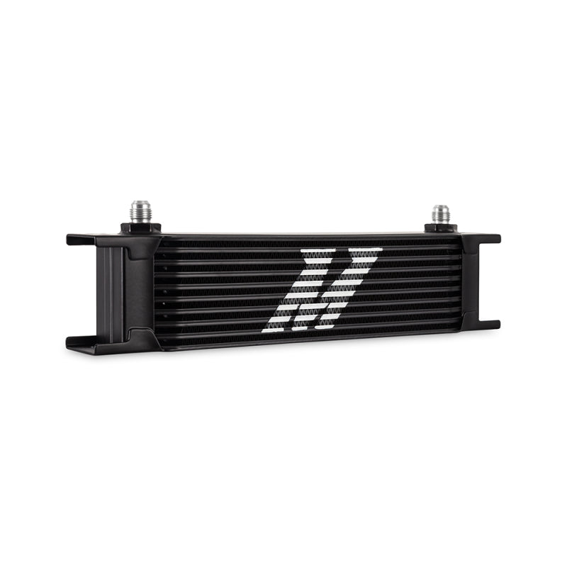 Mishimoto Oil Coolers Mishimoto Universal - 6AN 10 Row Oil Cooler - Black