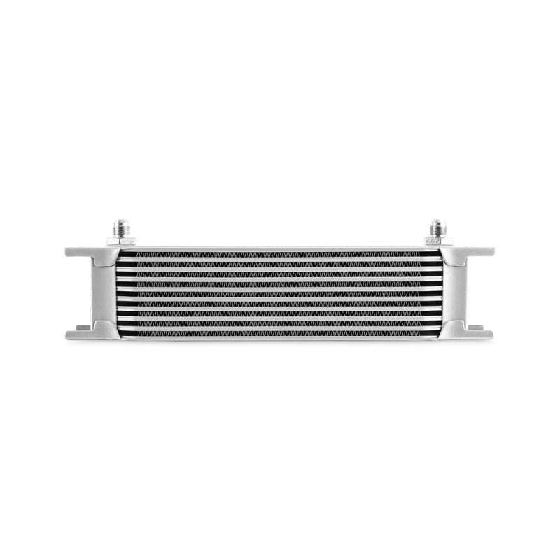 Mishimoto Oil Coolers Mishimoto Universal -6AN 10 Row Oil Cooler - Silver