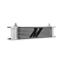 Load image into Gallery viewer, Mishimoto Oil Coolers Mishimoto Universal -6AN 10 Row Oil Cooler - Silver