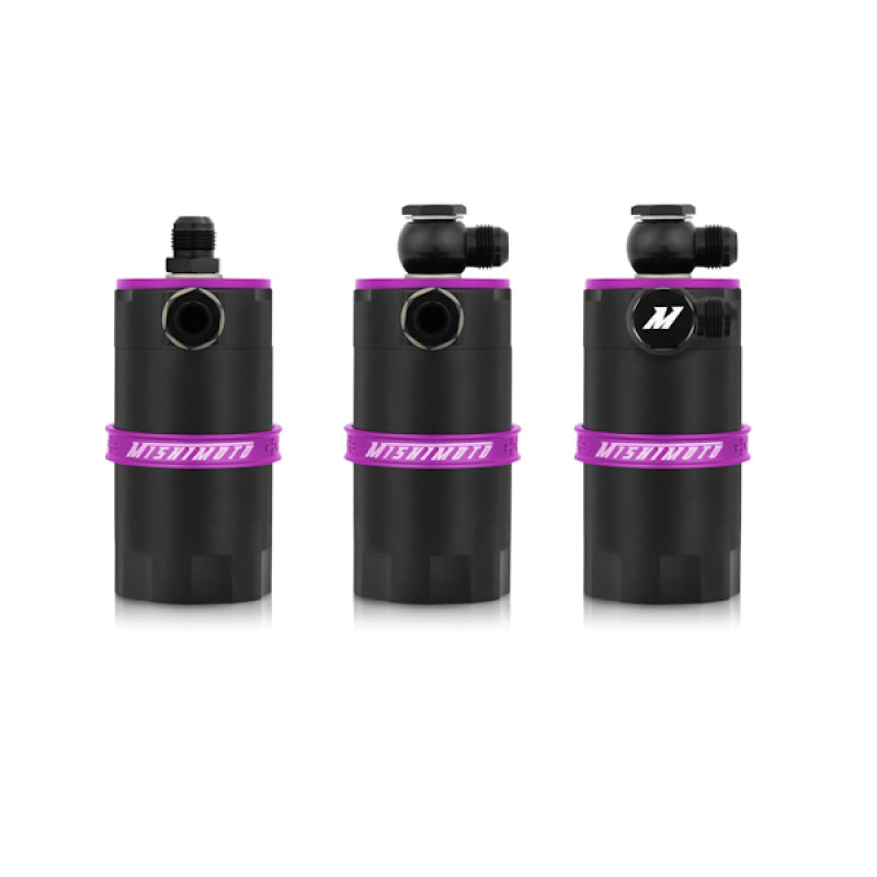 Mishimoto Oil Catch Cans Mishimoto Universal Baffled Oil Catch Can - Purple