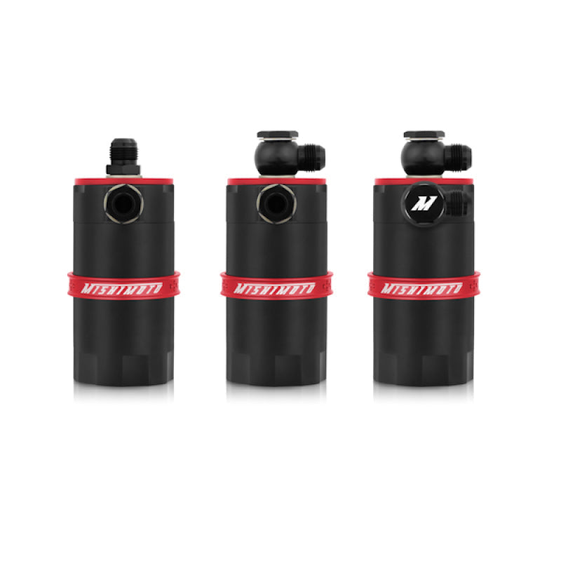 Mishimoto Oil Catch Cans Mishimoto Universal Baffled Oil Catch Can - Red