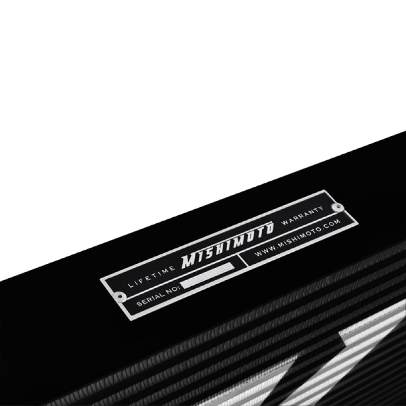 Mishimoto Intercoolers Mishimoto Universal Black R Line Intercooler Overall Size: 31x12x4 Core Size: 24x12x4 Inlet / Outlet