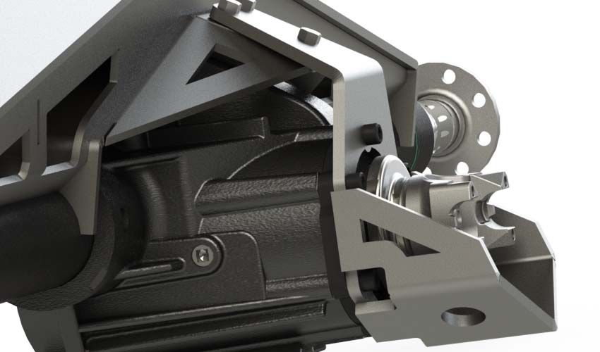 Motobilt Axle Truss 14 Bolt Competition Axle Truss Motobilt - MB4003 - Motobilt
