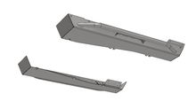 Load image into Gallery viewer, Motobilt Rocker Guards 15 Inch Stretch Rockers w/Tube Step for Jeep YJ Motobilt - MB1177-S - Motobilt
