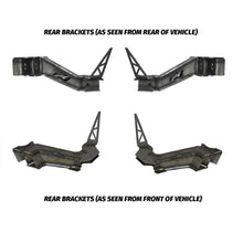 Load image into Gallery viewer, Motobilt Suspension Kit 4 Link Rear Suspension Brackets With Crossmember For Jeep JKU Bare Steel Motobilt - MB7005 - Motobilt