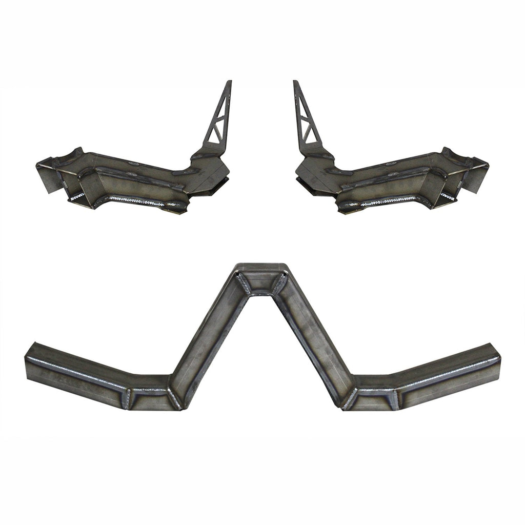 Motobilt Suspension Kit 4 Link Rear Suspension Brackets With Crossmember For Jeep JKU Bare Steel Motobilt - MB7005 - Motobilt