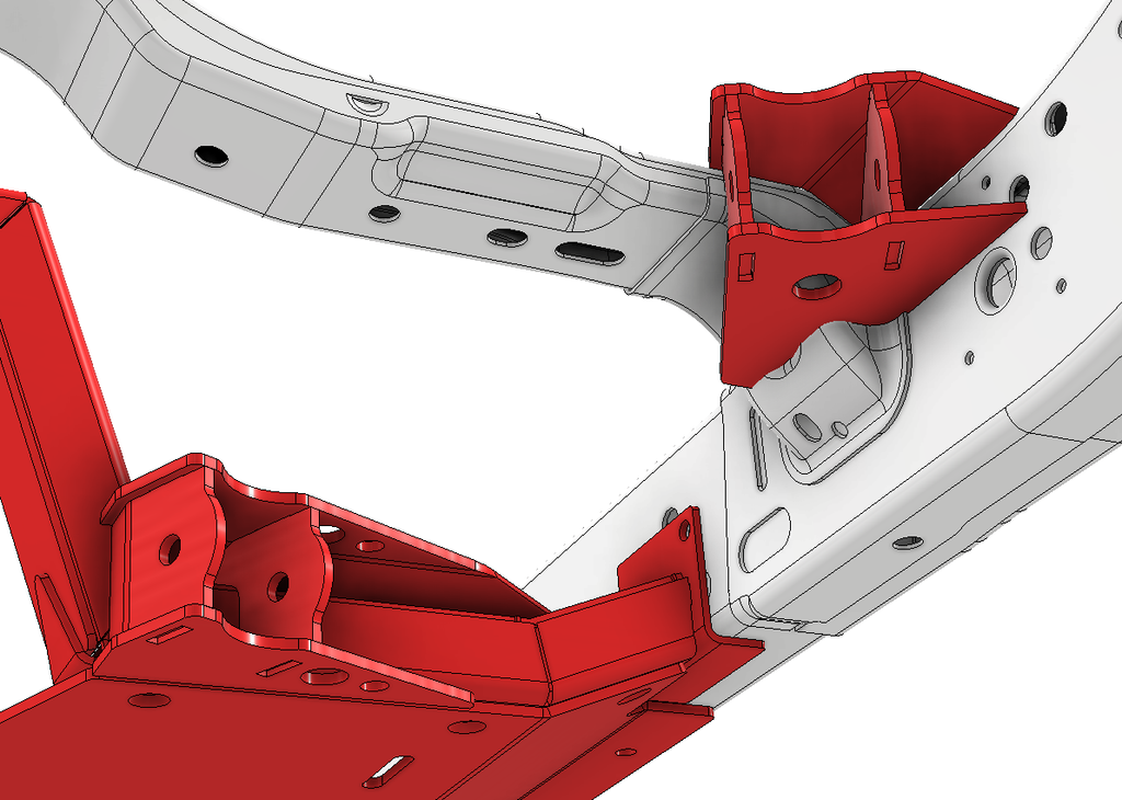 Motobilt Suspension Kit 4 Link Suspension Bracket and Skid Kit for 2018-Present Jeep JLU Motobilt - MB7006 - Motobilt